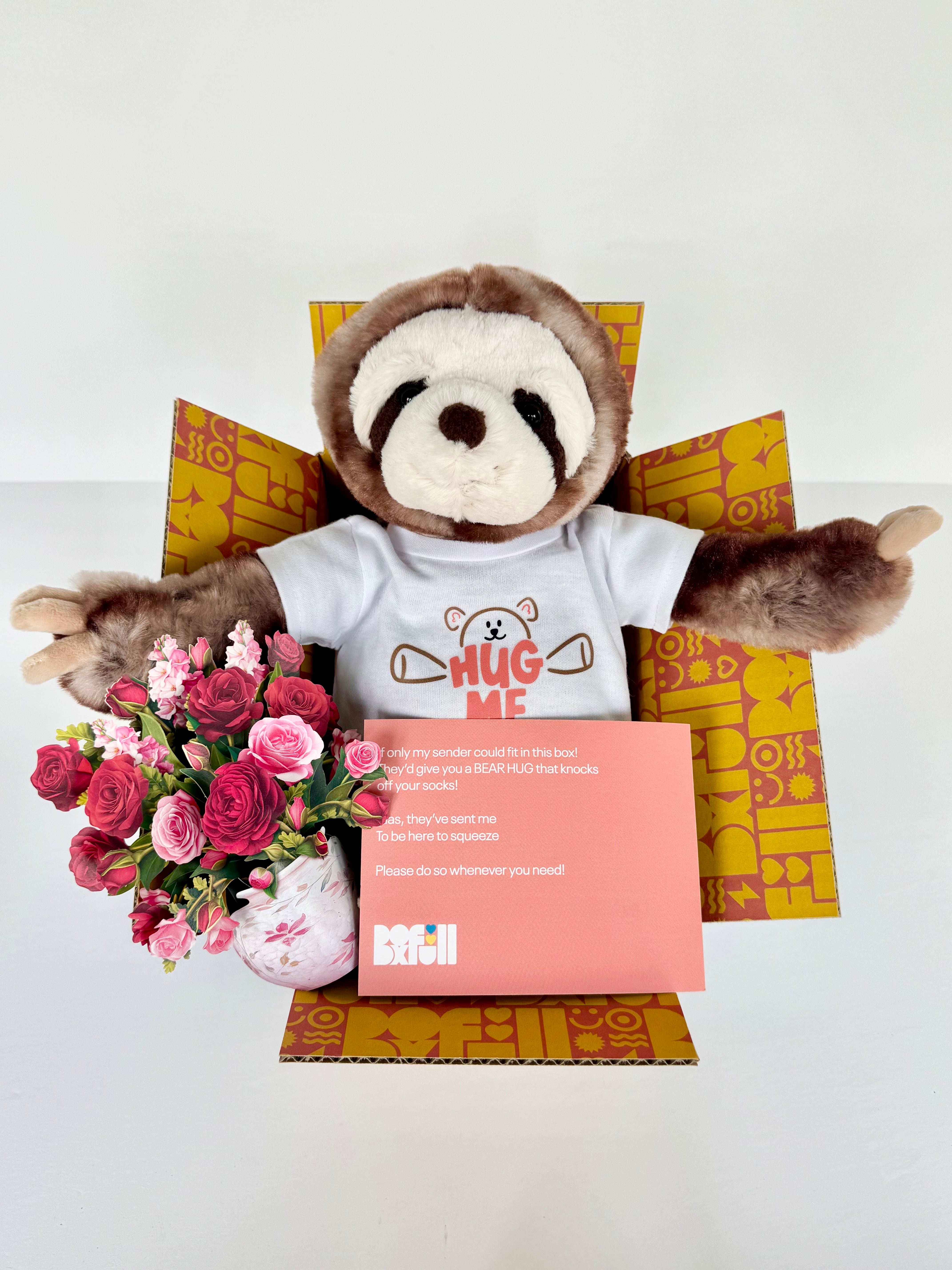 Sloth Hugs and "Flowers"