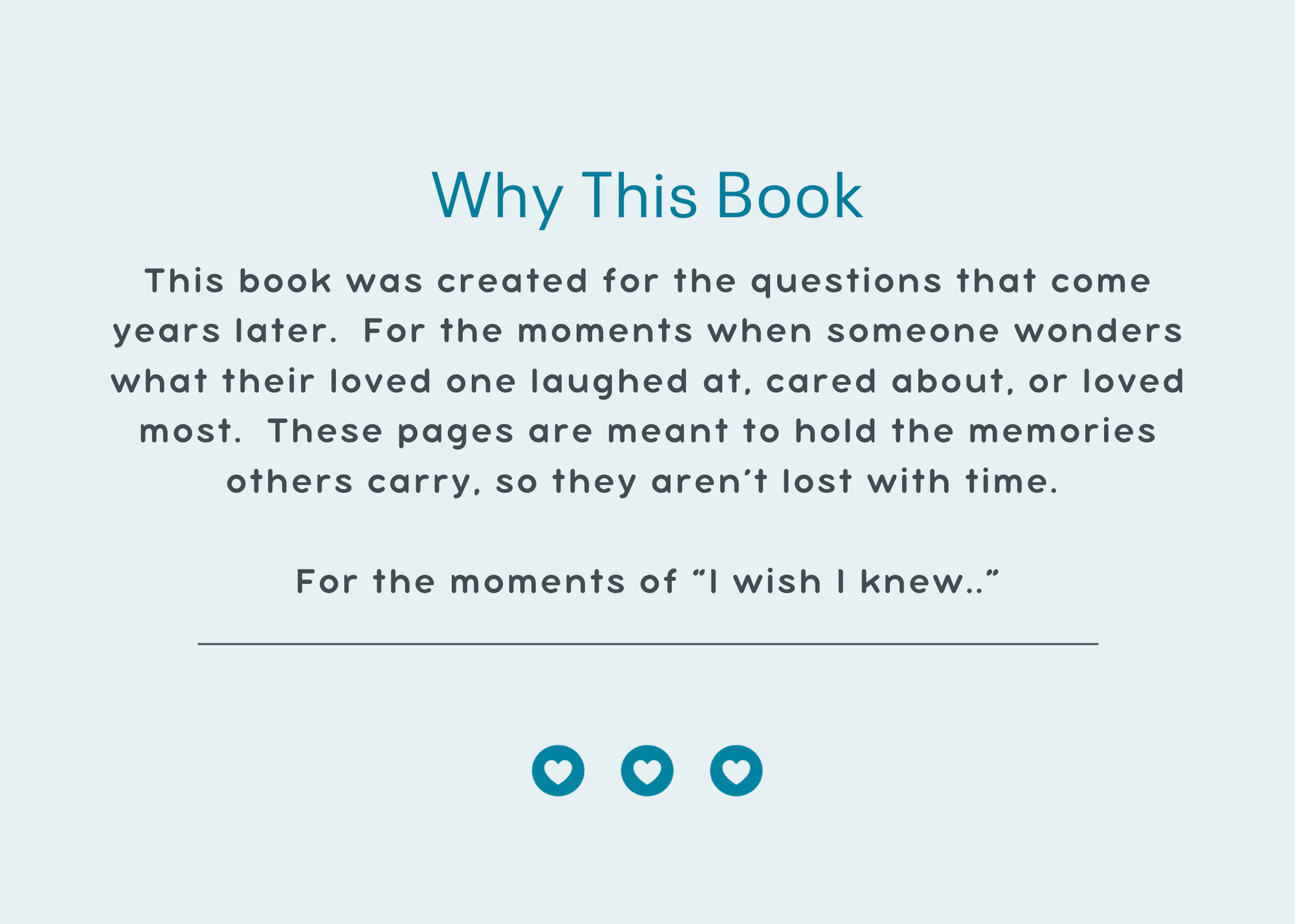 BookFull of Memories - Memorial Gift