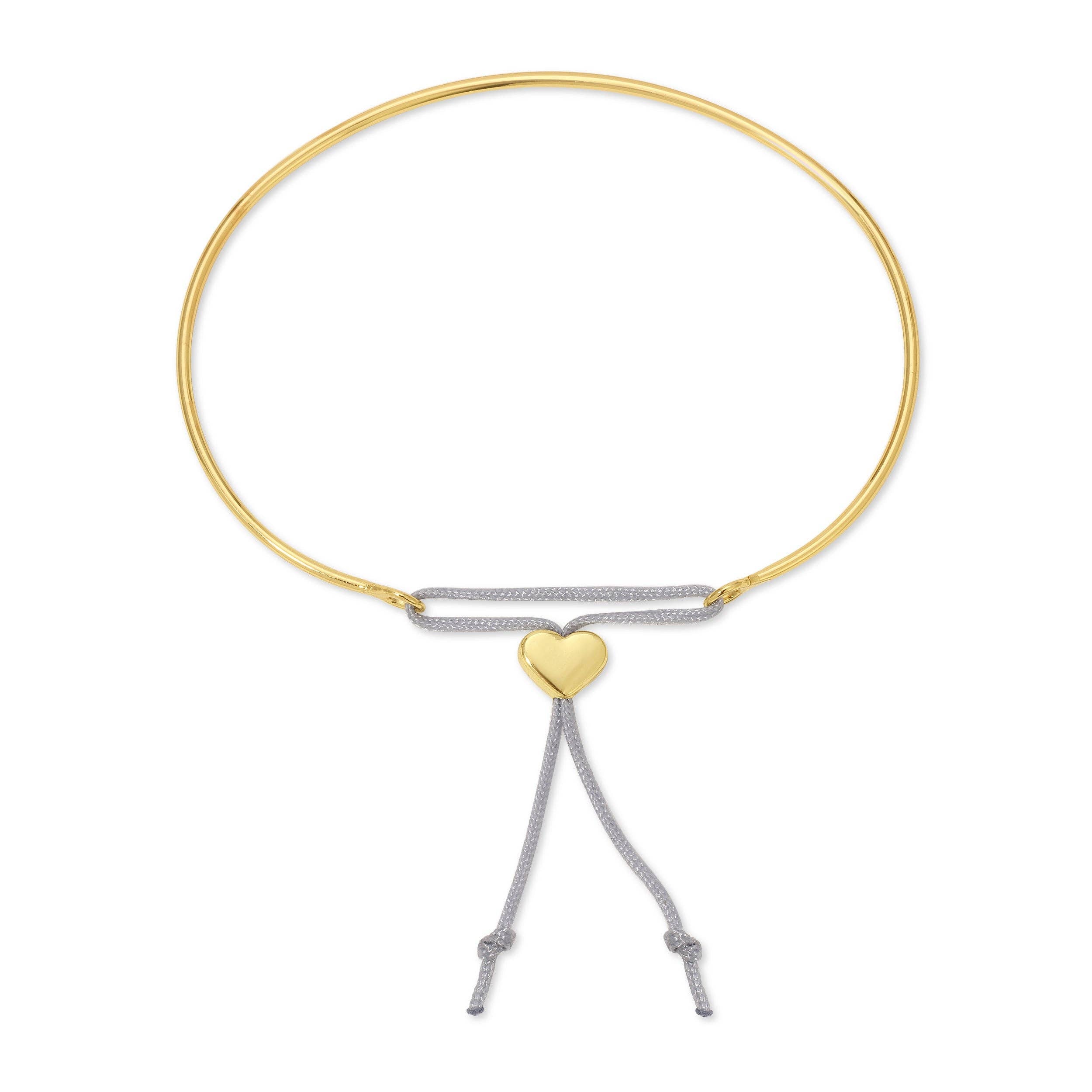 Reminder Bracelet (New) - Loved (heart) - Gold