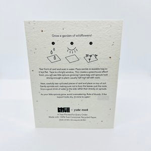Plantable Wildflower Cards
