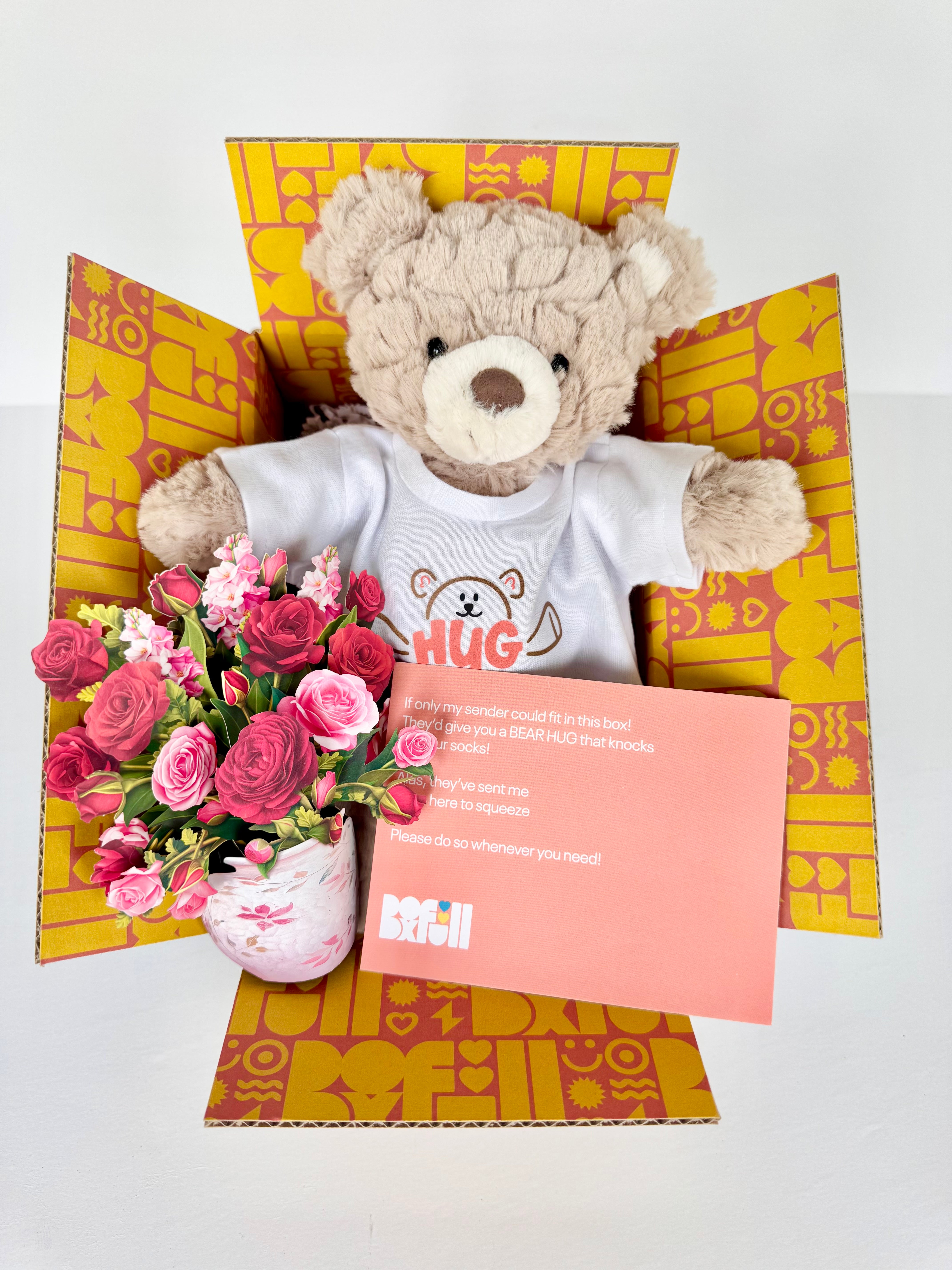 Mini Teddy Hugs and "Flowers"
