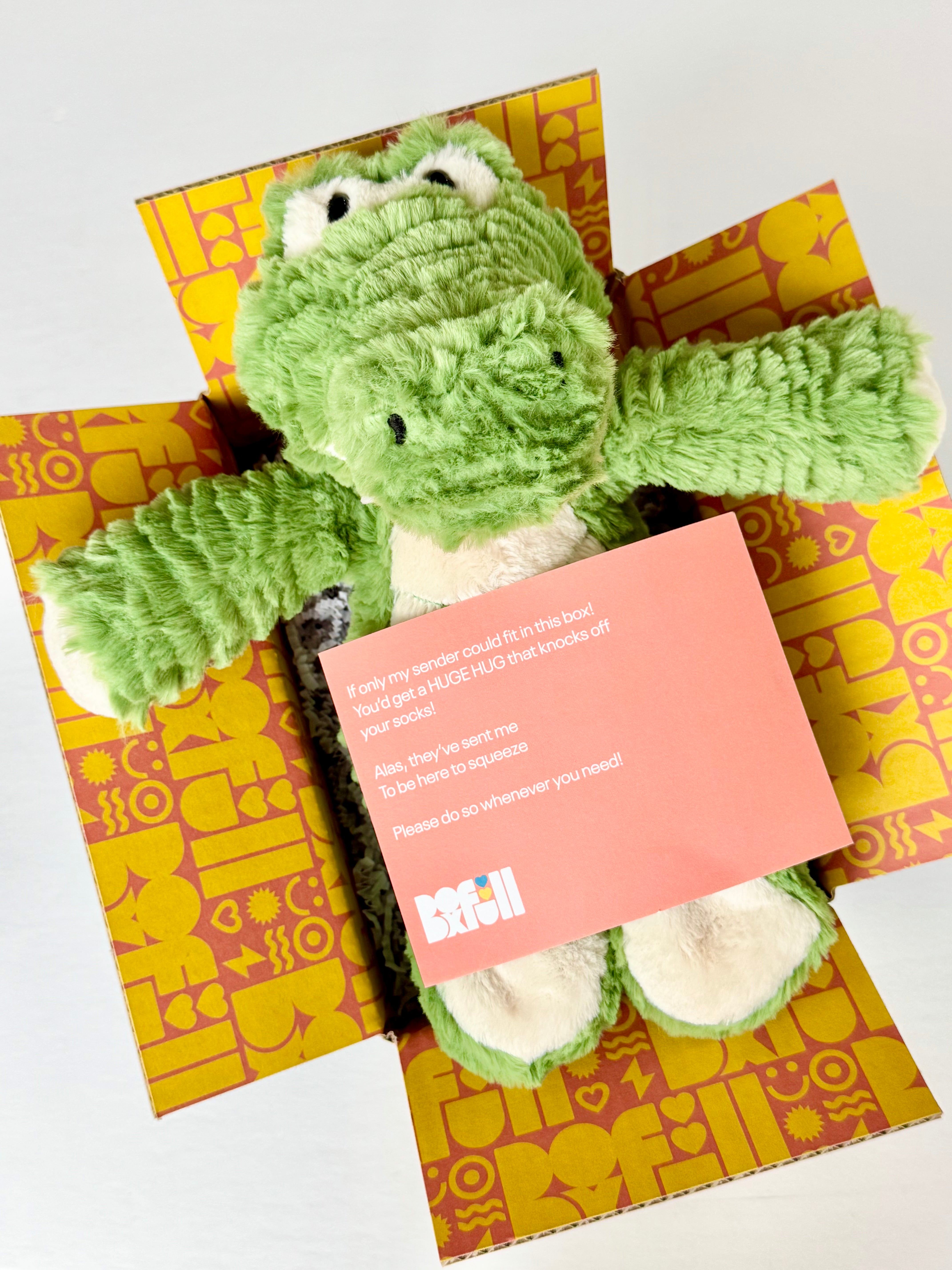 BoxFull of Hugs | Alligator