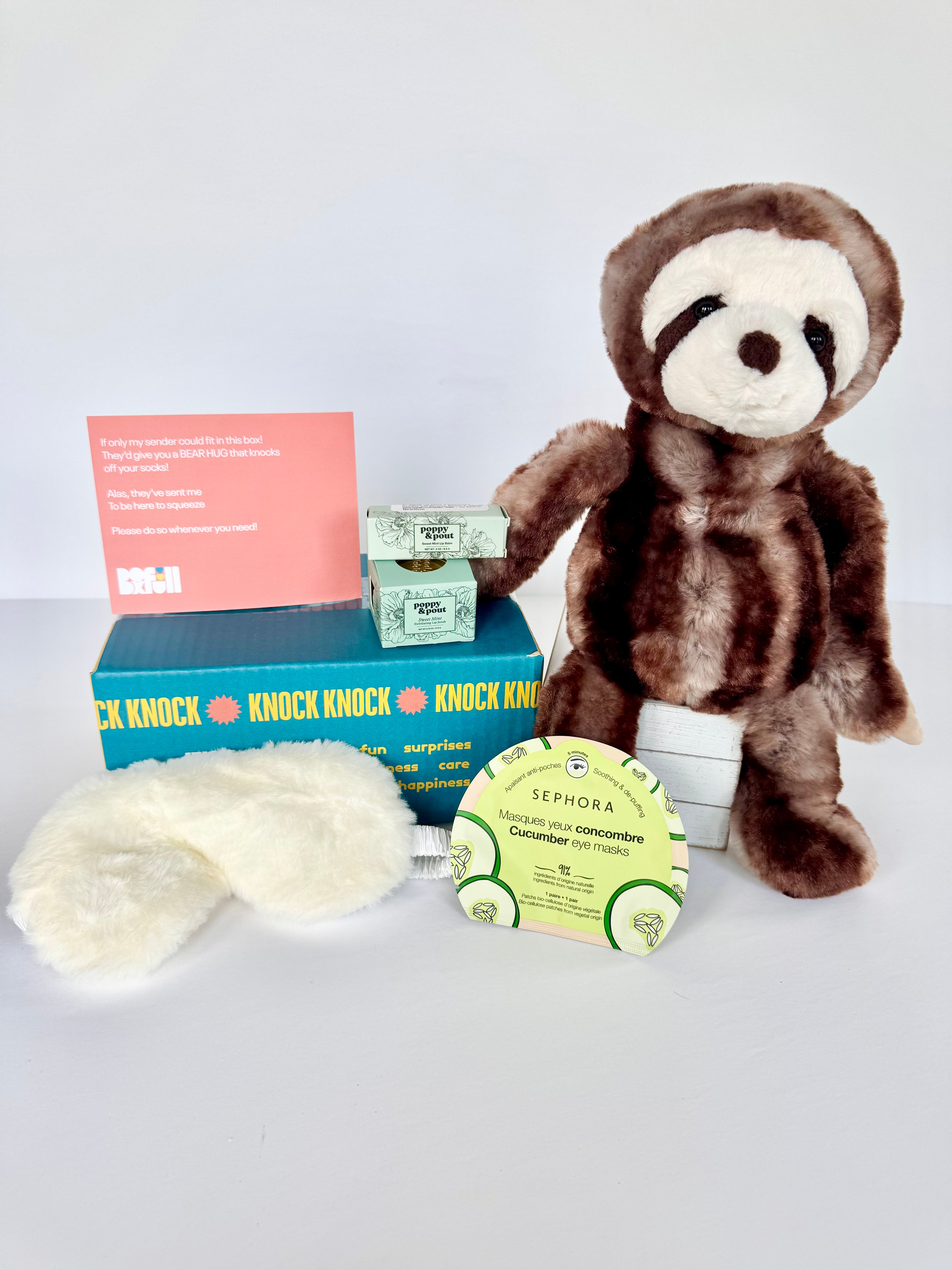 Sloth Hugs and Self Care