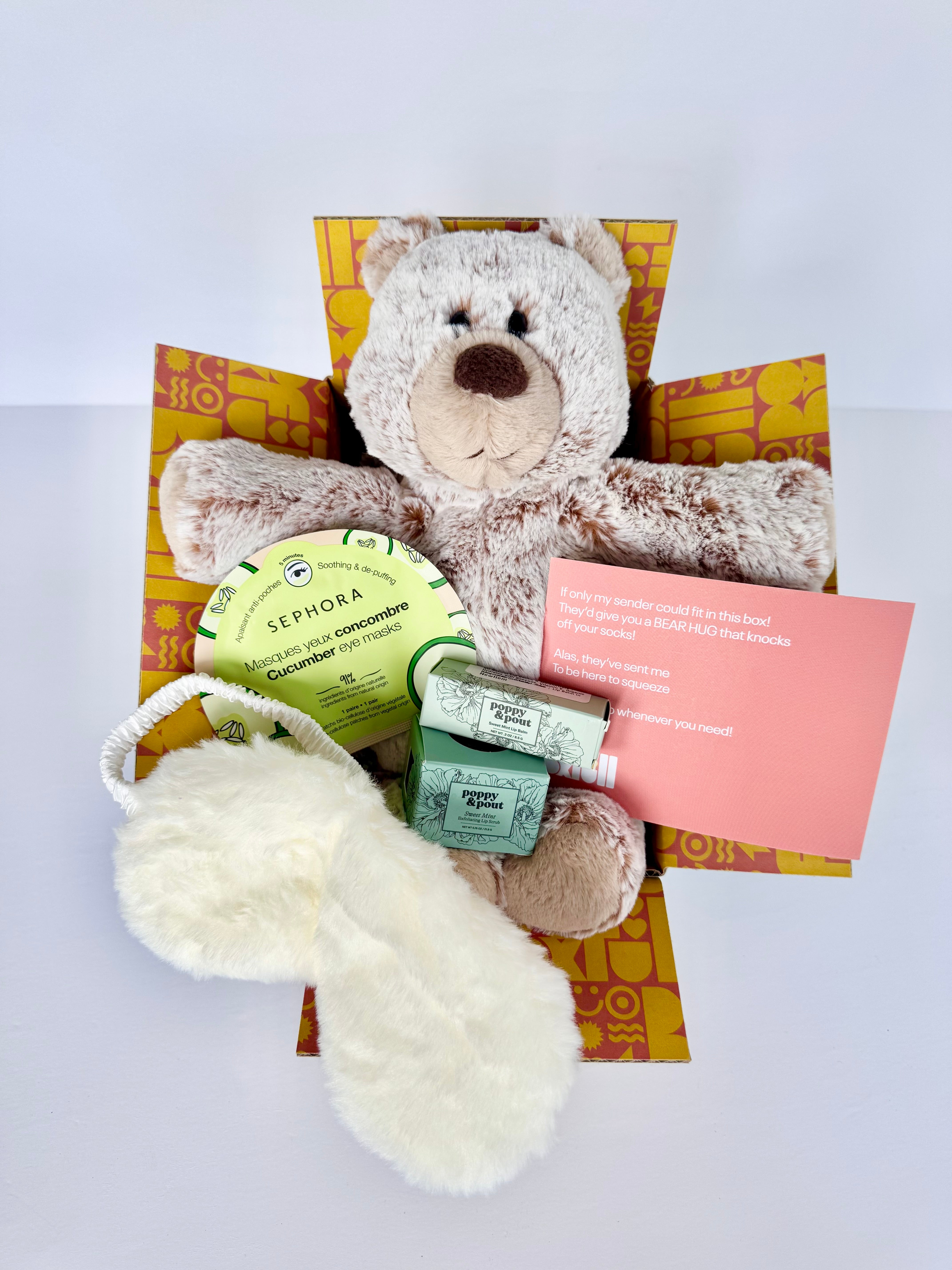 Teddy Bear Hugs and Self Care