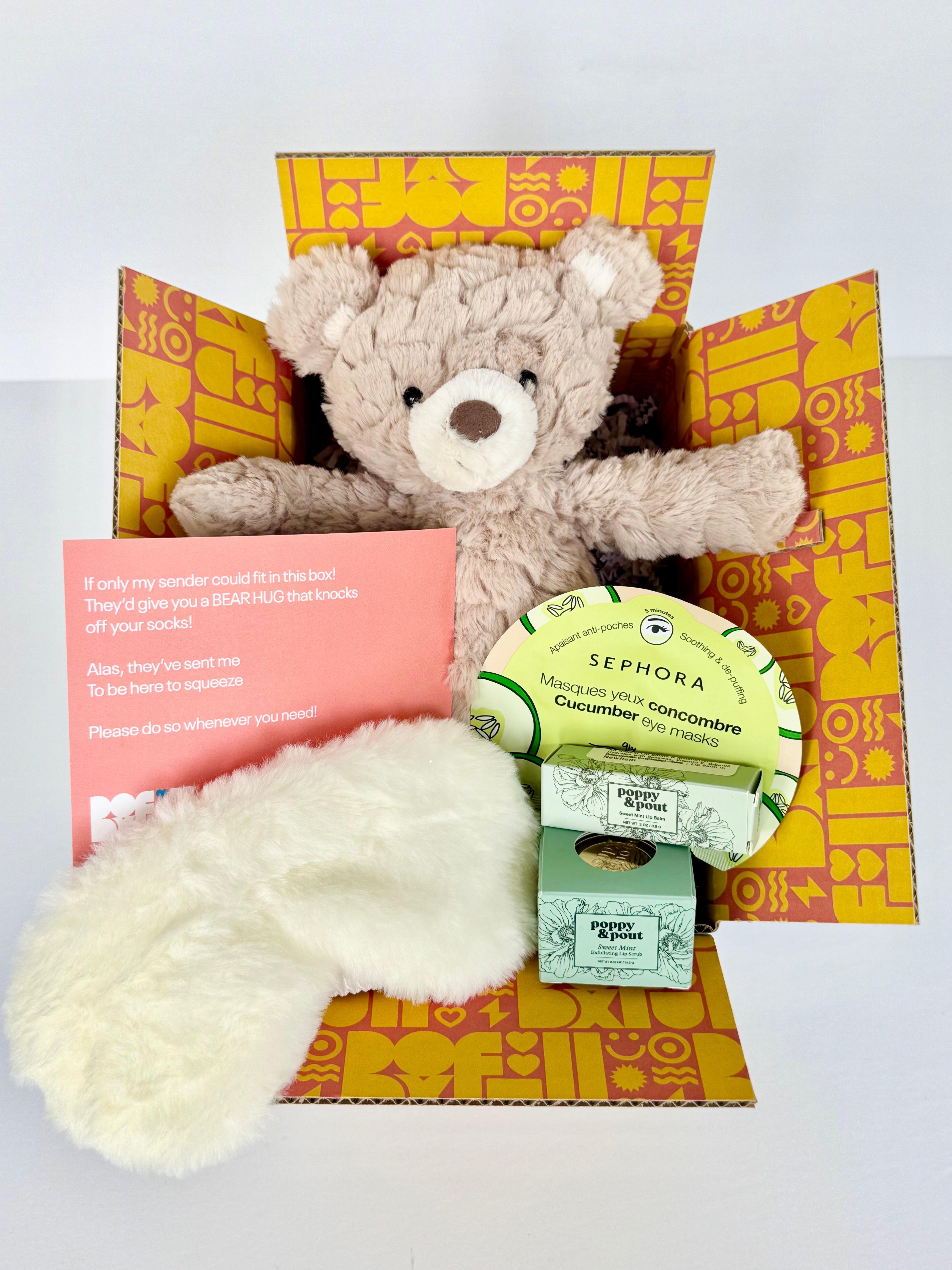 Mini Teddy Hugs and Self Care