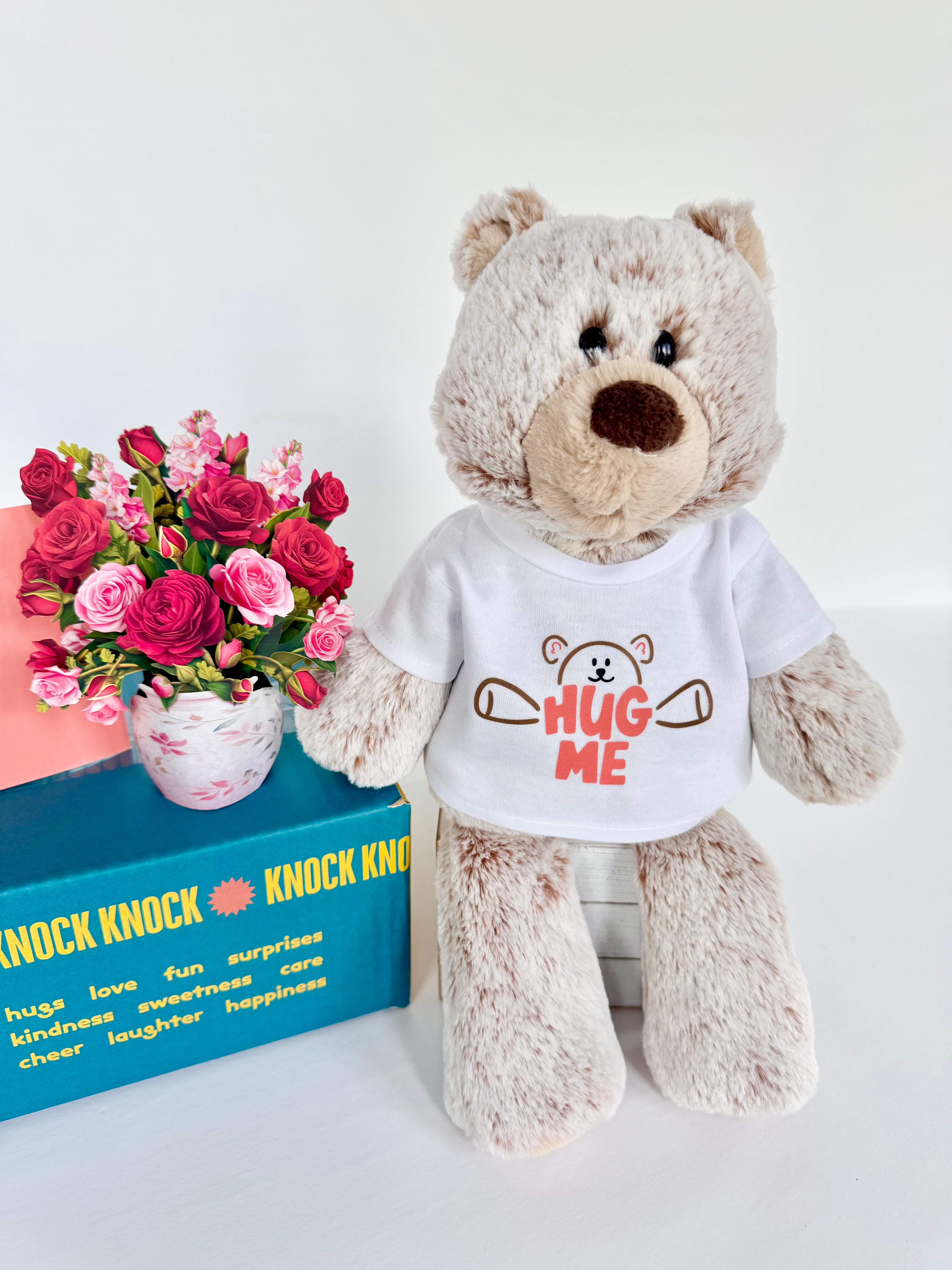 Teddy Bear Hugs and "Flowers"